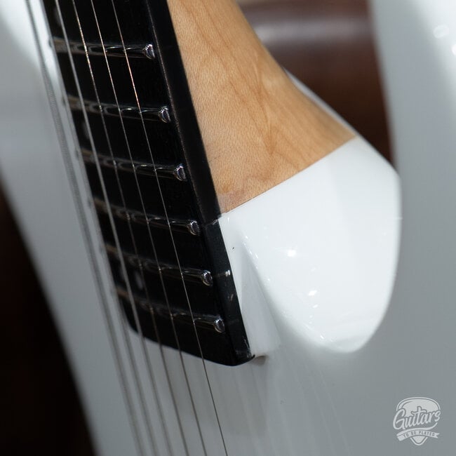 ESP E-II M-I NT Neck Thru Fishman Guitar w/ Case – Snow White (B-stock)