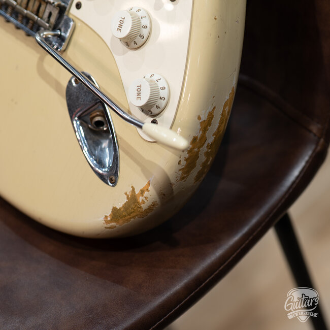 2013 Fender Custom Shop ‘56 Stratocaster Relic w/ Fat ‘50s PUs – Desert Sand