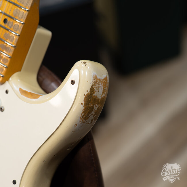 2013 Fender Custom Shop ‘56 Stratocaster Relic w/ Fat ‘50s PUs – Desert Sand