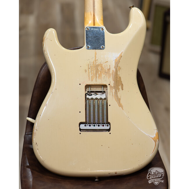 2013 Fender Custom Shop ‘56 Stratocaster Relic w/ Fat ‘50s PUs – Desert Sand