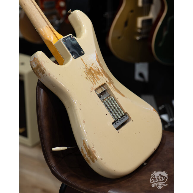 2013 Fender Custom Shop ‘56 Stratocaster Relic w/ Fat ‘50s PUs – Desert Sand