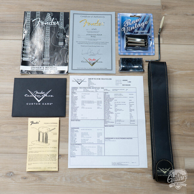 2013 Fender Custom Shop ‘56 Stratocaster Relic w/ Fat ‘50s PUs – Desert Sand