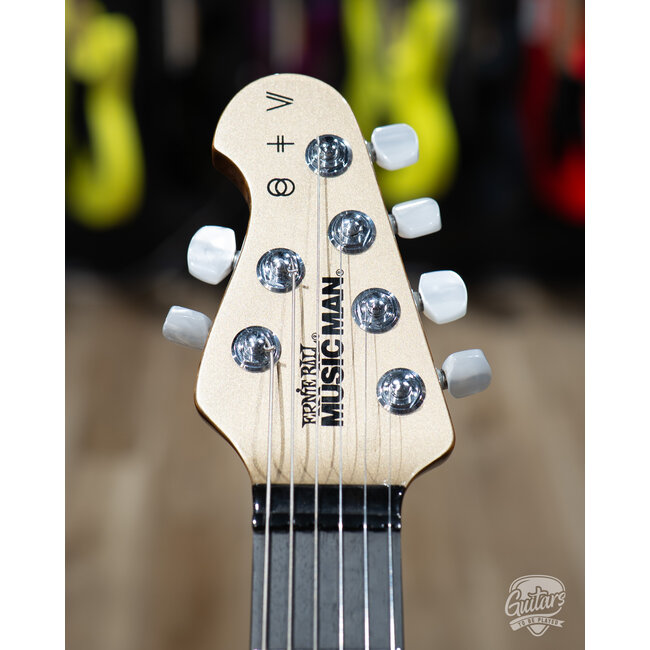 2021 Ernie Ball Music Man St. Vincent Goldie w/ Case – Cashmere