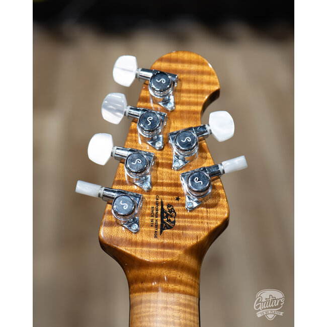 2021 Ernie Ball Music Man St. Vincent Goldie w/ Case – Cashmere