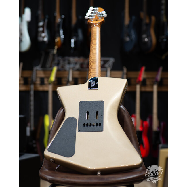 2021 Ernie Ball Music Man St. Vincent Goldie w/ Case – Cashmere