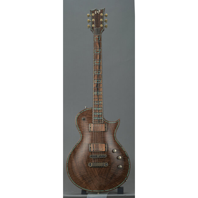 ESP 2026 Exhibition Eclipse CTM Claro Walnut – Natural w/ Purple & Green EX26-12