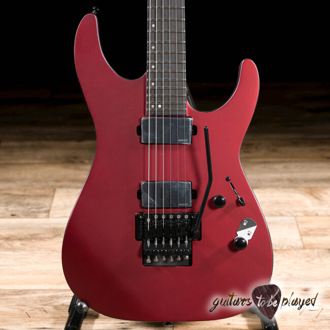 ESP LTD M-1000 Fishman Fluence Floyd Rose Guitar – Candy Apple Red Satin