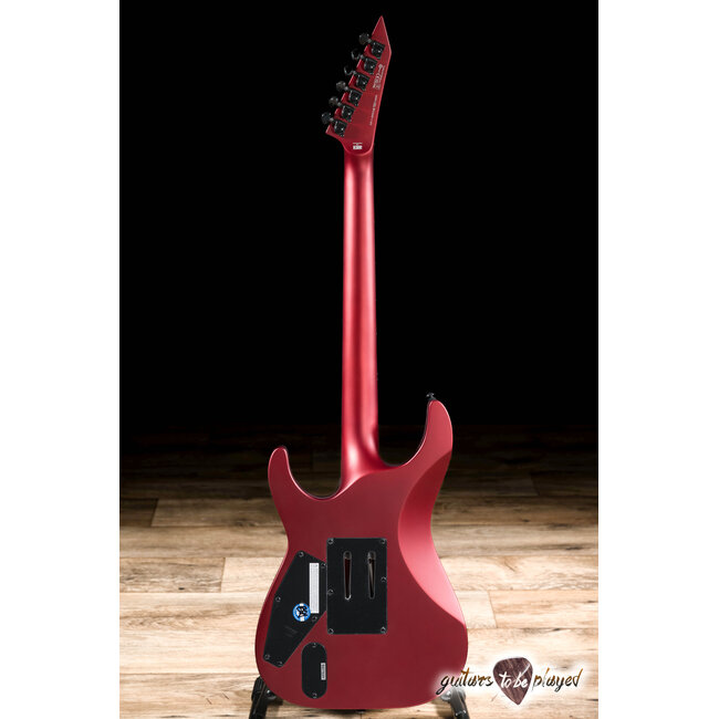ESP LTD M-1000 Fishman Fluence Floyd Rose Guitar – Candy Apple Red Satin