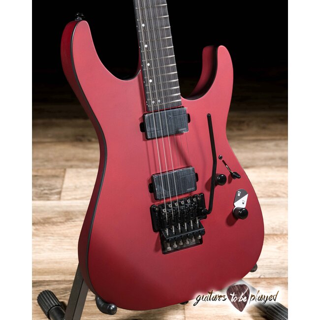 ESP LTD M-1000 Fishman Fluence Floyd Rose Guitar – Candy Apple Red Satin