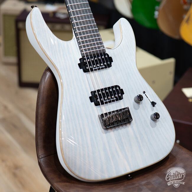 Used Jackson SL7A 7 String Hard Tail w/ Gigbag– Unicorn White
