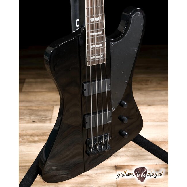ESP LTD Deluxe Phoenix-1004 Bass Guitar – Black
