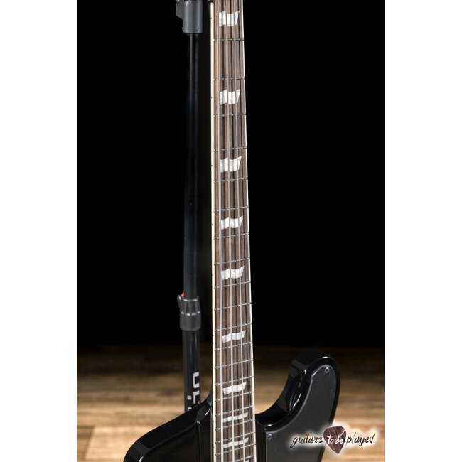 ESP LTD Deluxe Phoenix-1004 Bass Guitar – Black