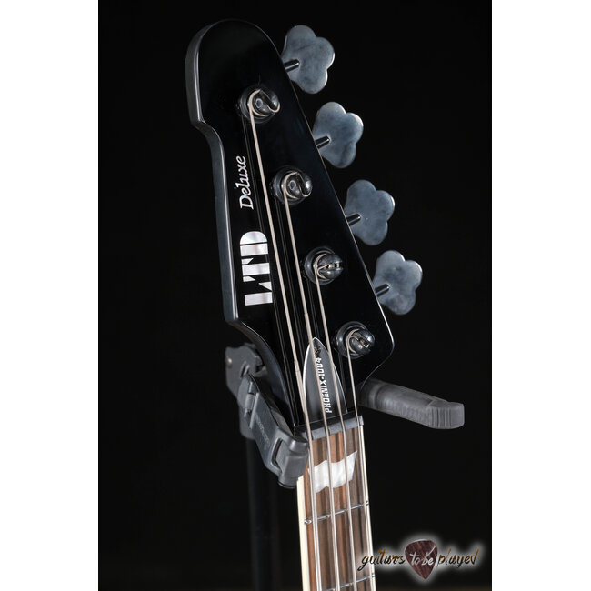 ESP LTD Deluxe Phoenix-1004 Bass Guitar – Black