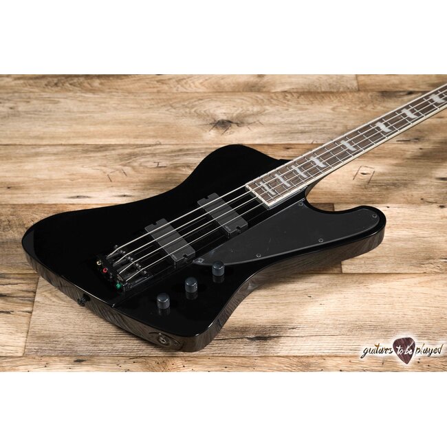 ESP LTD Deluxe Phoenix-1004 Bass Guitar – Black