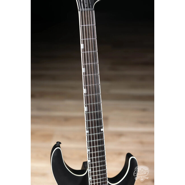 ESP LTD MH-1000 Baritone EMG Guitar – Black Satin (B-stock)