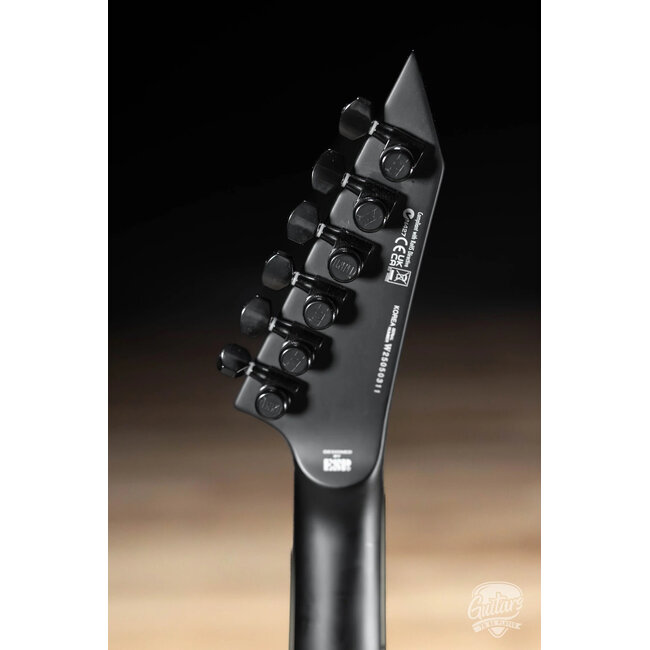 ESP LTD MH-1000 Baritone EMG Guitar – Black Satin (B-stock)