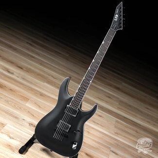 ESP LTD ESP LTD MH-1000 Baritone EMG Guitar – Black Satin (B-stock)