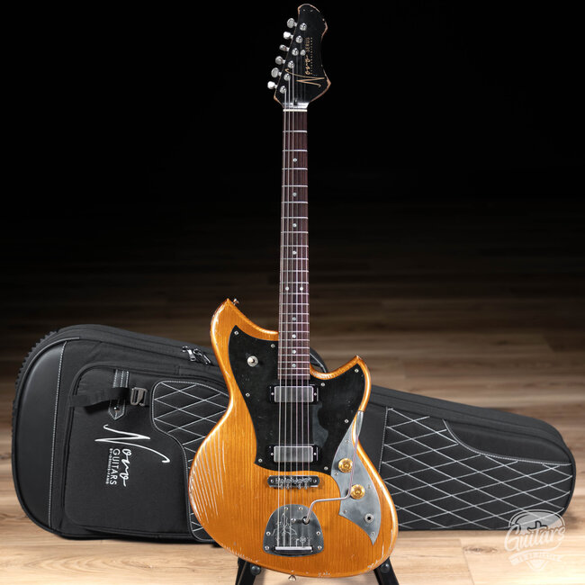 2026 Novo Custom Serus J Guitar w/ Lollar Firebirds – Aztec Gold