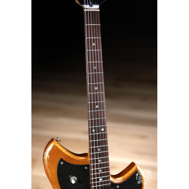 2026 Novo Custom Serus J Guitar w/ Lollar Firebirds – Aztec Gold