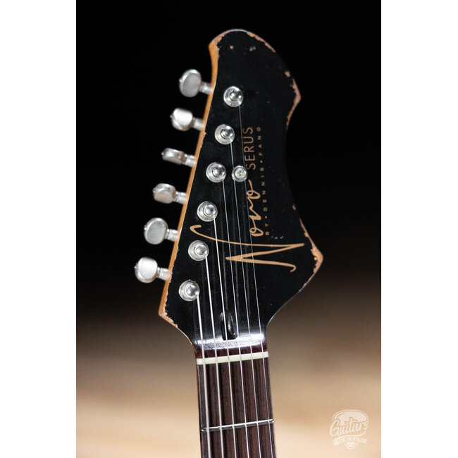 2026 Novo Custom Serus J Guitar w/ Lollar Firebirds – Aztec Gold