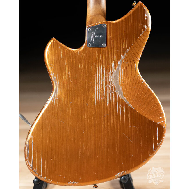 2026 Novo Custom Serus J Guitar w/ Lollar Firebirds – Aztec Gold