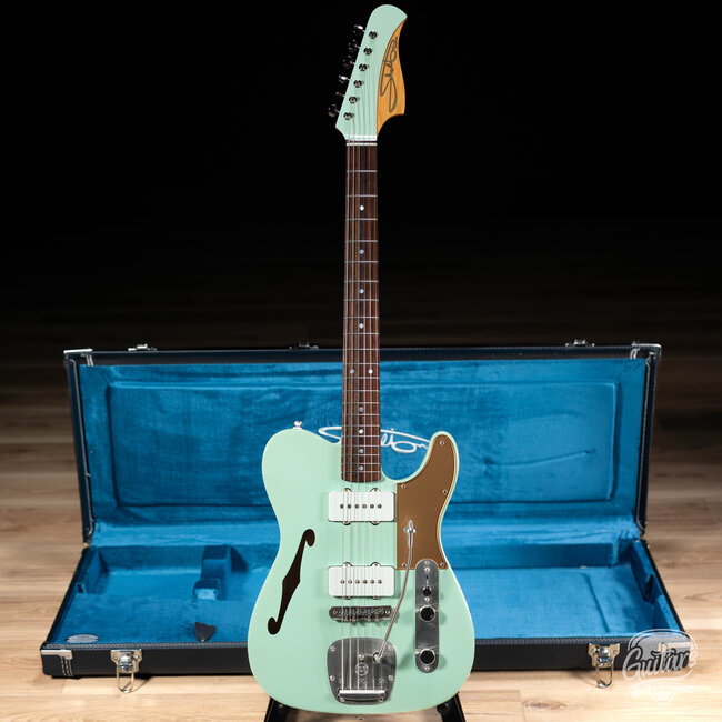 Shelton TimeFlite GTX Mastery w/ Fralin Jazzmaster & Steel Pole JM – Surf Green