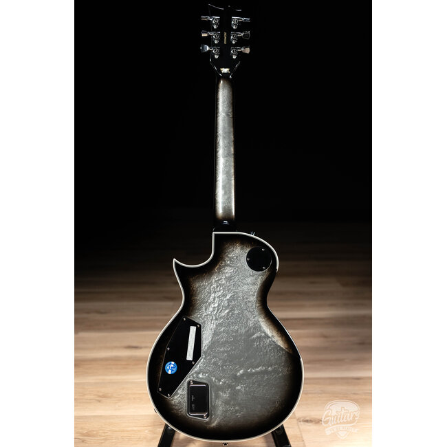 ESP Eclipse Custom Original Series Guitar w/ Case – Silver Liquid Metal Burst