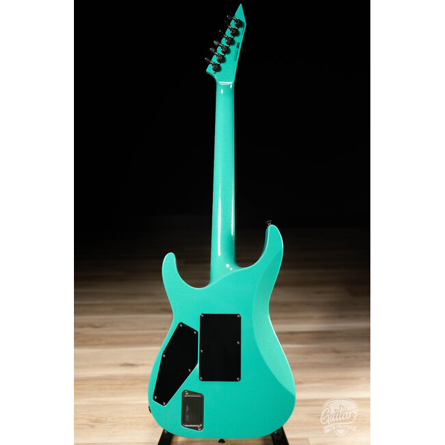 ESP USA M-II NTB Neck Thru Floyd Rose w/ EMG's – Midori Gold