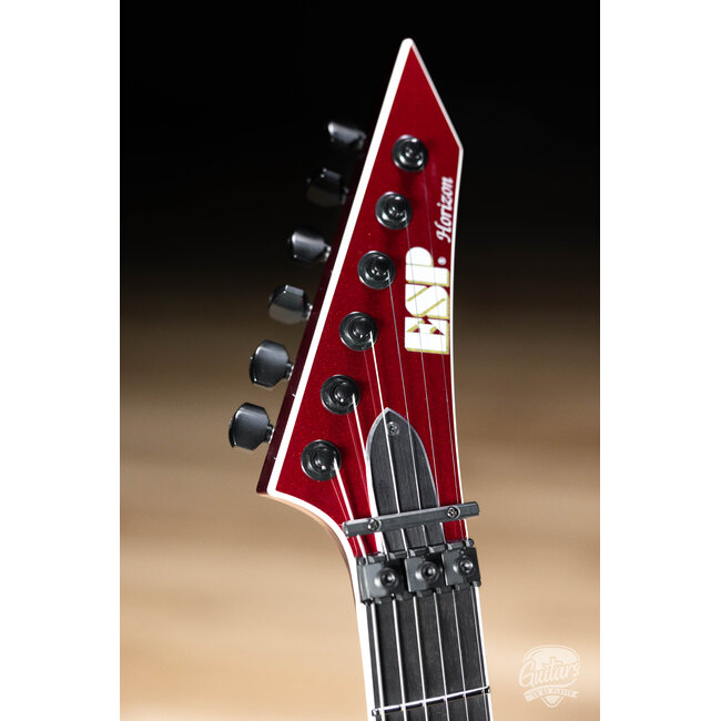 ESP Horizon-I Original Japan Floyd Rose Guitar w/ Case – Deep Candy Apple Red