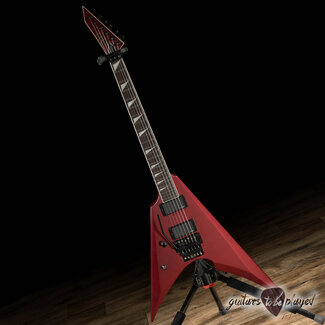 ESP LTD ESP LTD Arrow-1000 LH Left-Handed EMG Guitar – Candy Apple Red Satin (B-Stock)