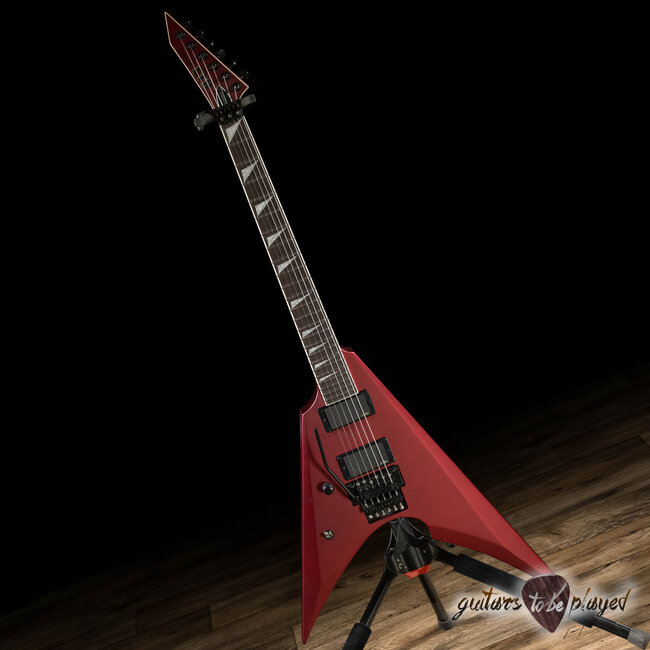 ESP LTD Arrow-1000 LH Left-Handed EMG Guitar – Candy Apple Red Satin (B-Stock)