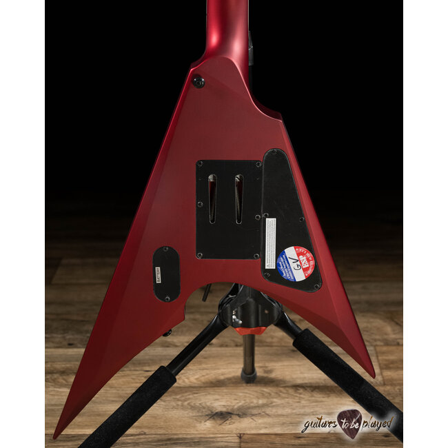 ESP LTD Arrow-1000 LH Left-Handed EMG Guitar – Candy Apple Red Satin (B-Stock)