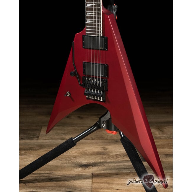 ESP LTD Arrow-1000 LH Left-Handed EMG Guitar – Candy Apple Red Satin (B-Stock)