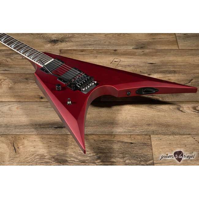 ESP LTD Arrow-1000 LH Left-Handed EMG Guitar – Candy Apple Red Satin (B-Stock)