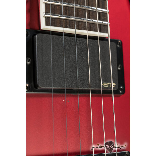 ESP LTD Arrow-1000 LH Left-Handed EMG Guitar – Candy Apple Red Satin (B-Stock)