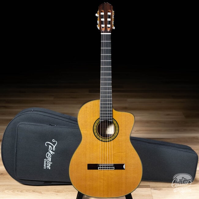 Takamine EH5C / TH5C Hirade Cutaway Nylon String Guitar w/ Case