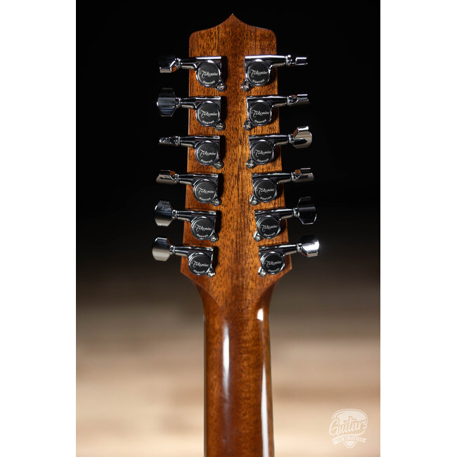 Takamine EF400SC TT 12-String Dreadnought Cutaway Guitar w/ Case – Natural