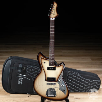 Novo Novo Custom Serus J Guitar w/ Fralin P-90s – Toasted Marshmallow