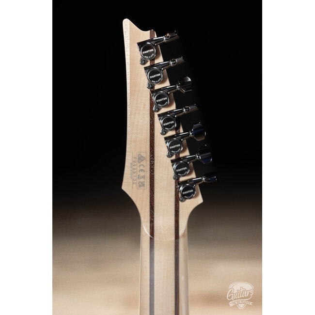 Ibanez J. Custom RG8527 7-String Guitar w/ Case – Black Rutile