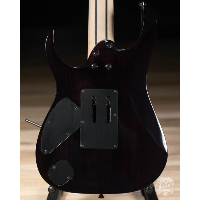 Ibanez J. Custom RG8527 7-String Guitar w/ Case – Black Rutile