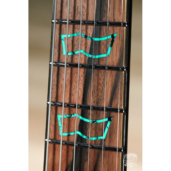 ESP 2026 Exhibition Eclipse CTM Claro Walnut – Natural w/ Purple & Green EX26-12