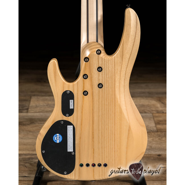 ESP LTD B-205 Spalted Maple 5-String Fretless Bass – Natural Satin