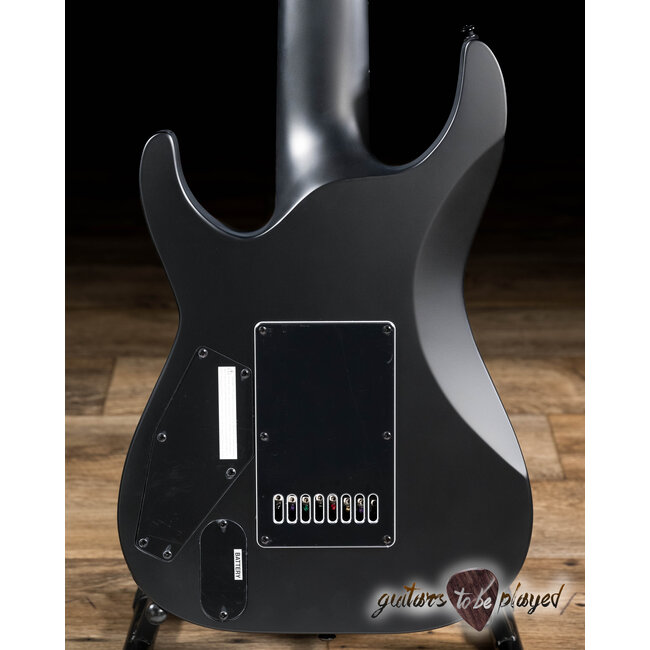 ESP LTD H-1008 Baritone Evertune 8-String EMG Guitar – Black Satin (B-Stock)