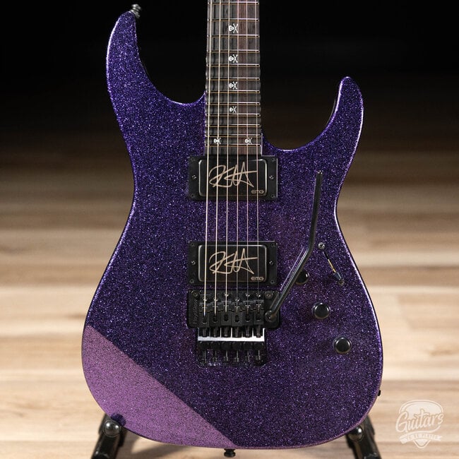 ESP KH-2 Kirk Hammett Signature Custom Shop Guitar – Purple Sparkle