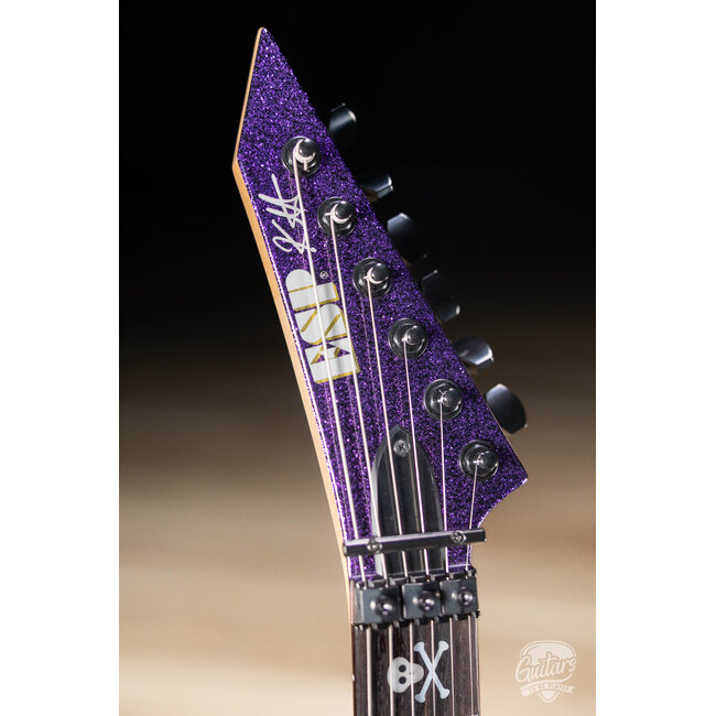 ESP KH-2 Kirk Hammett Signature Custom Shop Guitar – Purple Sparkle