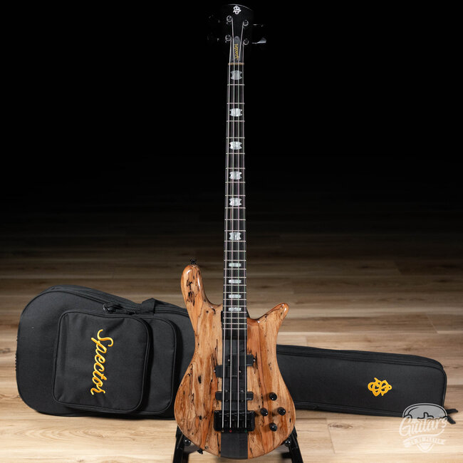 Spector Euro 4 CST Limited Run 4-String EMG Bass – Spalted Maple