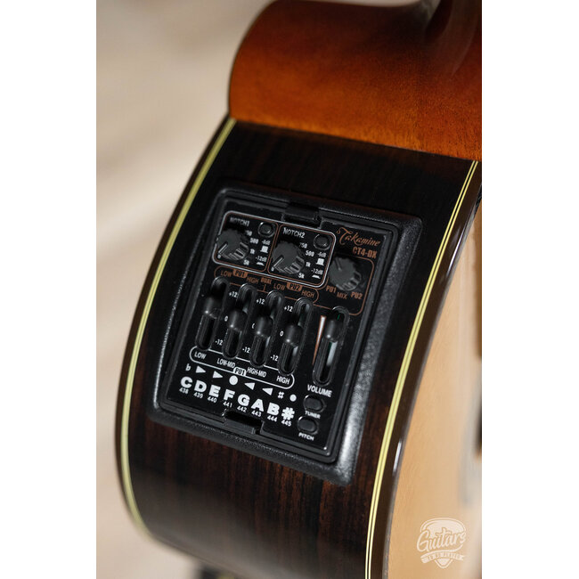 Takamine DH90 / TH90 Hirade Classical Cutaway Nylon String Guitar w/ Case