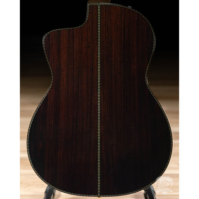 Takamine DH90 Hirade Classical Cutaway Nylon String Guitar w/ Case