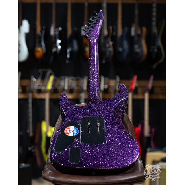 Used ESP LTD KH-602 Kirk Hammett Signature Electric Guitar w/ Case – Purple Sparkle