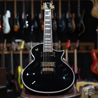 Used 2024 ESP LTD EC-1007 Baritone Evertune Guitar w/ Case – Black